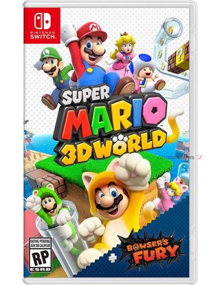super mario 3d world + bowsers fury n-switch
