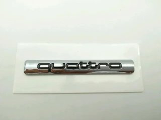 Emblema logo Audi Quattro 76 mm