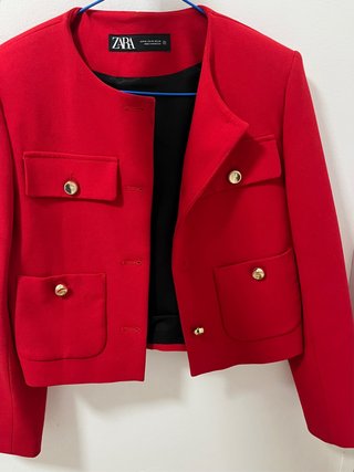 Blazer rojo Zara