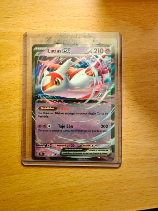 Carta Pokémon Latias ex - Chispas Fulgurantes espa