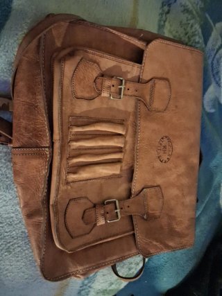 Maletín de cuero vintage
