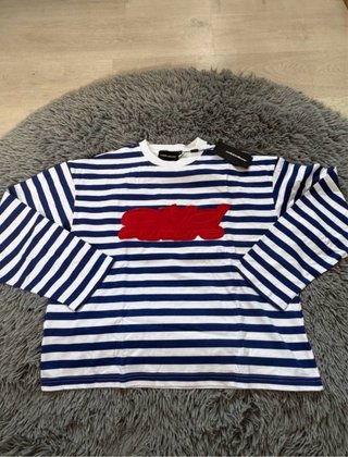 Camiseta Cold Culture Rayas Azul/Blanco