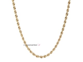 cadena oro 18k 30cm