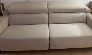 Sofá Eléctrico Beige Neutro