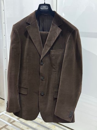 Traje Pana Marrón Ermenegildo Zegna