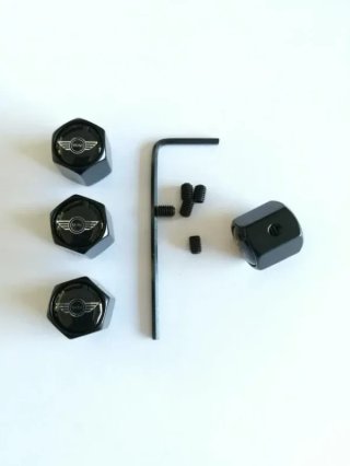 Tapones válvulas Mini negros antirrobo