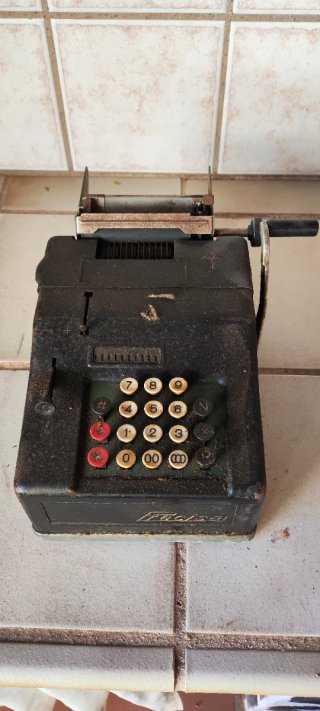 Calculadora Antigua Registradora