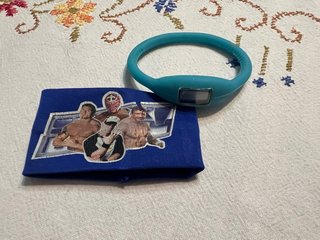 Orologio fitness e polsino WWE