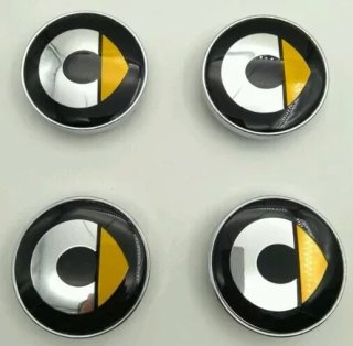 4 centros de rueda Smart 60 mm