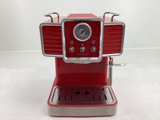 cafetera espresso cecotec cumbia power espresso 20 tradizionale light red