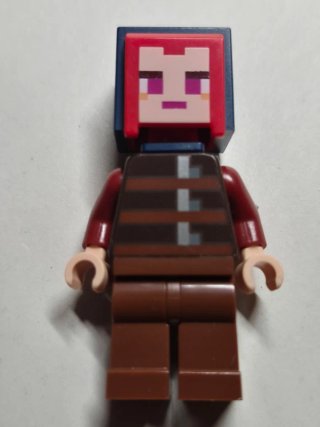 Figura del héroe guardabosques de Lego Minecraft