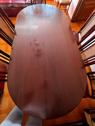 Mesa de comedor extensible madera