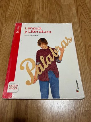 Libro Lengua y Literatura, Santillana, 4 ESO