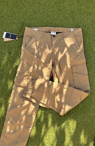 Pantalones Cargo Jack & Jones Beige