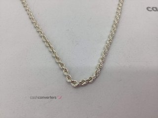 cadena plata 925mm 25cm
