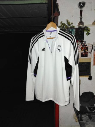Camiseta Larga Real Madrid Adidas Blanca!!!!!!!!!!