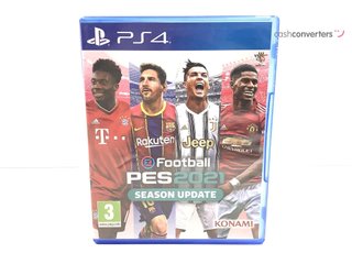 pro evolution soccer 2021 ps4