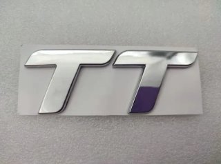 Emblema trasero Audi TT cromado