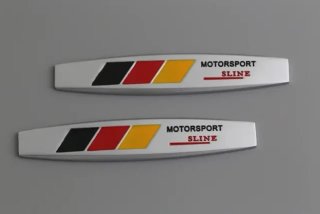 Emblema logos Audi S-Line motorsport germany