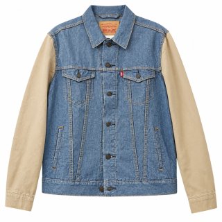 Levi’s chaqueta hombre L 100 % algodón azul beige