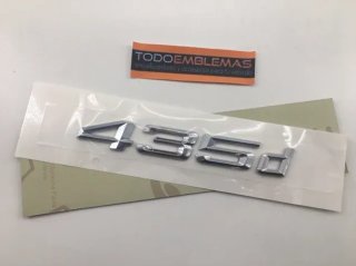 Letras traseras BMW 435D