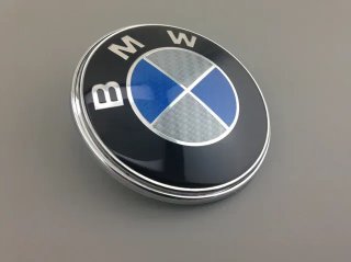 Emblema logo capó delantero o trasero BMW azul