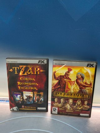 2 videogiochi TZAR + Imperium III