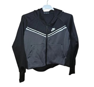 Sudadera Nike Negra y Gris Talla XS