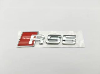Emblema logo trasero Audi RS5 cromado