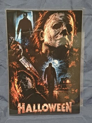 Póster Halloween Michael Myers Plastificado