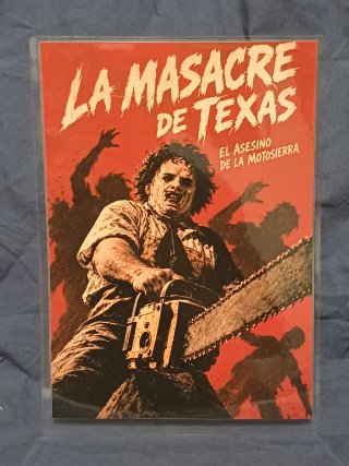 Póster La Masacre de Texas Plastificado A4