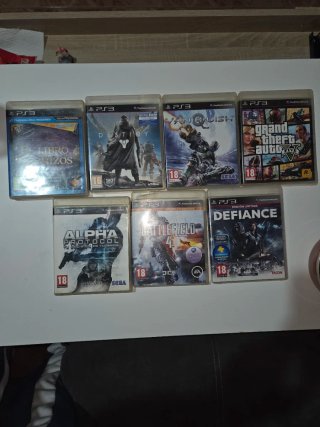 Lote de 7 Juegos para PS3 LEER DESCRIPCION LOTE30€