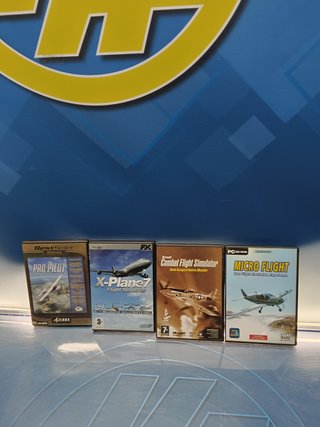 4 videogiochi PC DVD-ROM, Flight Simulator