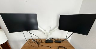 Pack Telelavoro: 2 Monitor Dell + Hub + Cavi