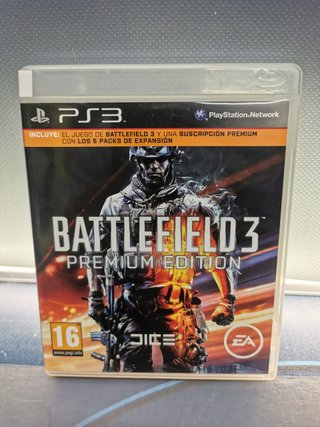 videojuego, Juego PS3 / PlayStation 3, Battlefield 3 , premium edition