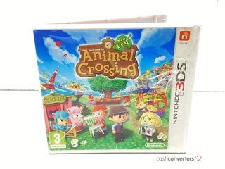 animal crossing new leaf 3ds