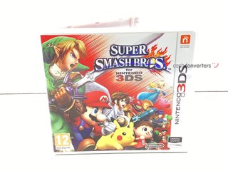 super smash bros 3ds