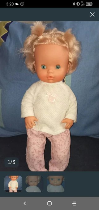 Ropa Nenuco y muñeca