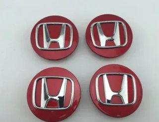 Centro de rueda Honda rojo
