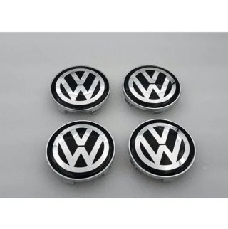 Centro de rueda Volkswagen 60 mm negro