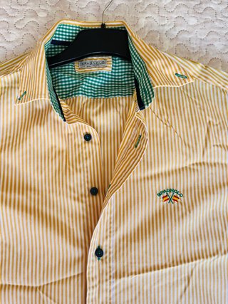 Camisa Spagnolo Rayas Amarillas Talla M