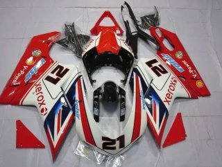 Carenado pintado Ducati 848 1098 1198 xerox corse