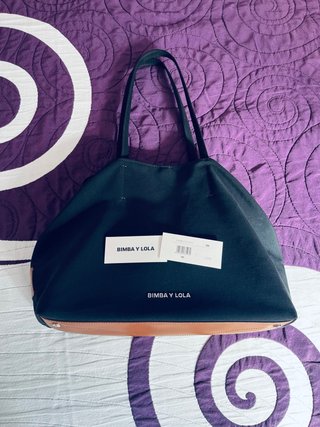 Bolso Bimba y Lola Negro y Marrón Nuevo