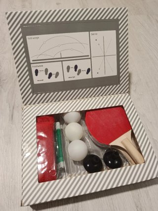 Mini Juego de Ping-pong con red