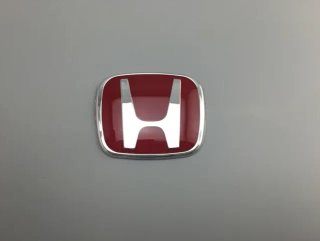Emblema volante Honda rojo 54 x 43 mm