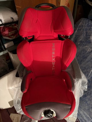 Silla de coche para niños roja
