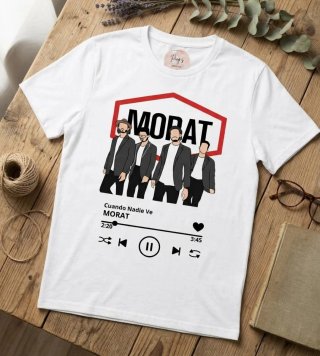Camiseta Morat - Diseño Spotify