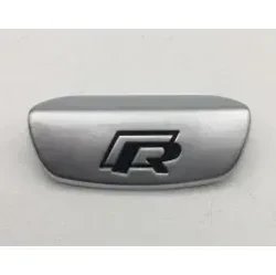 Emblema volante VW R color negro