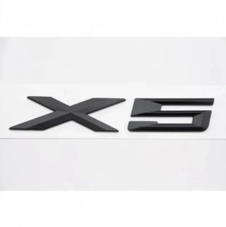 Emblema BMW X5 negro