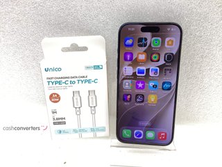 apple iphone 15 pro 256gb